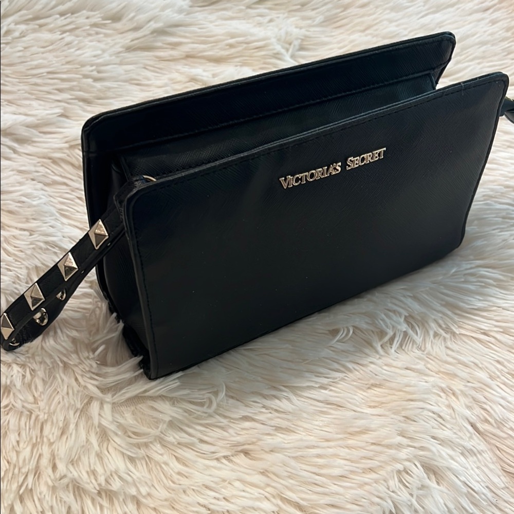 Victoria's Secret Black Studded Clutch